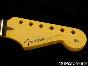 2010 Fender American Custom Shop Deluxe Strat NECK USA "C" Shape Rosewood