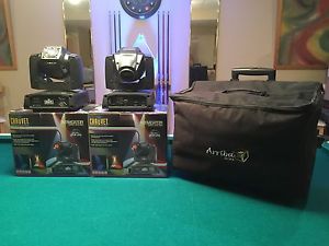 2~Chauvet DJ Intimidator Spot 150 LED DMX Moving Head Yoke Lighting Light Effect