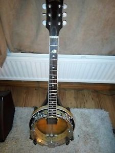 6 string guitar banjo goldtone GT750
