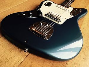 FENDER LEFT-HANDED JAGUAR U-SERIAL (2010) OLD LAKE PLACID BLUE MIJ JAPAN LEFTY