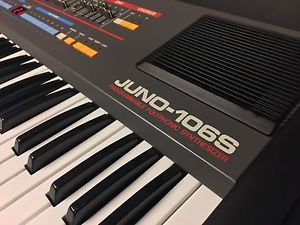 Roland Juno 106s Analog Synthesizer Serviced! 106 240V