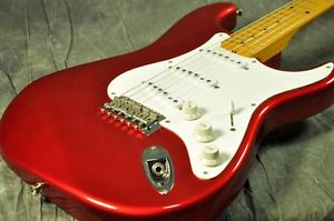 FENDER JAPAN ST57-70 Candy Apple Red Used Guitar Free Shipping from Japan #g672