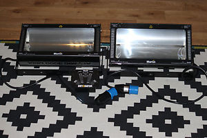 2 X Martin Atomic 3000 Strobes for Club/Stage, Flightcase + Controller