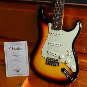 Fender Custom Shop TBC 1960 Stratocaster Relic Electric Free Shipping