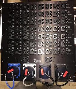 Whirlwind Analog Rack Mount Microphone Mic Splitter 58 Channel