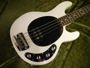Music Man Sterling Ray34 Black w/soft case F/S Guitar Bass from Japan #E976