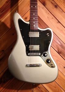 Fender Blacktop Jaguar HH (Silver) 2011 Electric Guitar Free Shipping