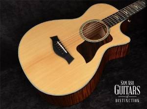 Taylor 612ce 12-Fret Grand Concert Acoustic-Electric Guitar (SN:1107095053)