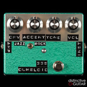 NEW SHIN'S MUSIC DUMBLOID 335 HANDMADE DUMBLE OVERDRIVE PEDAL EMERALD HAMMER