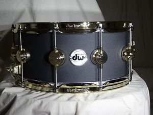 DW Collectors Metal 6.5 x 14 3mm Aluminum black powder coating gold hardware