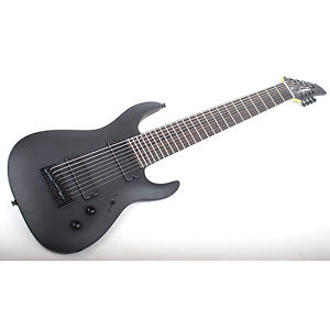 Legator Ninja 300-Pro 9-String Ebony Fingerboard Electric Guitar Flat Black