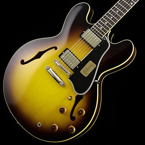 Gibson Custom Shop 1959 ES-335 Dot Plain Top Reissue Vintage Sunburst Guitar