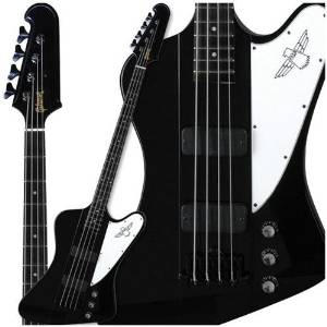 Gibson USA BAT4EBBC1 4-String Bass Guitar, Ebony