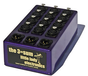 Little Lady Electronics The 3=SUM passive 'recording console' summing network