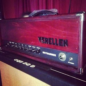 VERELLEN SKYHAMMER 100W Amplifier w/matching Road Case