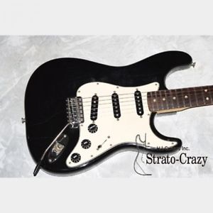 Fender Stratocaster '77 Black/Rose neck Electric guitar free shipping