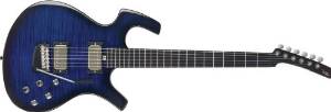 Parker Nitefly Mojo Flame Electric Guitar (Trans Blue Burst)
