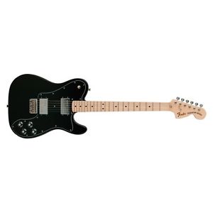 Fender Classic Series '72 Telecaster Tele Deluxe Maple Fretboard Black DEMO