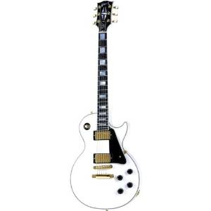 GIBSON LPCAWGH1 DEMO/USED Les Paul Custom Electric Guitar - Antique White