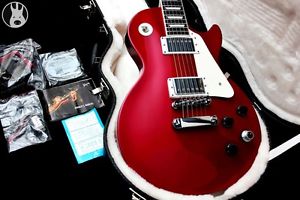 ✯COLLECTORS✯ GIBSON USA Les Paul Robot LTD ✯ Candy Apple Red + Ebony ✯2008✯