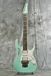 Ibanez JEM 70V See Foam Green VG condition w/Soft Case Electric Guitar