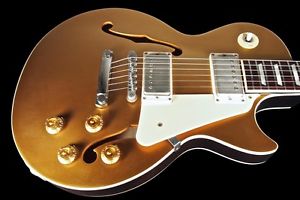 2015 GIBSON ES-LES PAUL MEMPHIS SEMI-HOLLOW VOS ~ GOLDTOP ~ UNPLAYED!