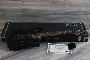 ESP Custom Kirk Hammett Signature Black + COA All Original Sweet Ax! 1998