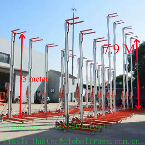 Work lifter for event set up Linearray lifter manual lift 5 meters high