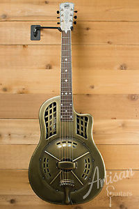 National ResoRocket Single Cone with Antique Brass finish