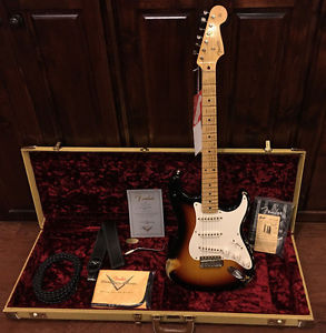 Fender Custom Shop '56 Stratocaster Relic 2014 2 Tone Sunburst