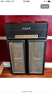 Marshall 1959SLP-01 Super Lead Plexi 100 Watt Tube Amplifier Head Reissue