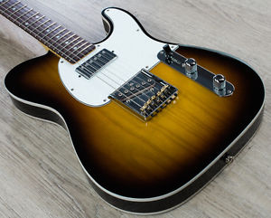 G&L USA ASAT Classic Bluesboy Empress Electric Guitar Rosewood Tobacco Burst