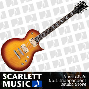 ESP LTD EC-401 Flame Cherry Electric Guitar EC-401VF w/Dimarzio's - Save $500