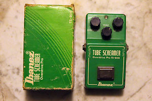 1980 Ibanez TS808 Tube Screamer Malasya Chip + Original Box