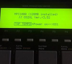 Akai Mpc 1000 JJOS2XL-128mb-HD 35Gb-CF 32Gb Sampler/sequencer