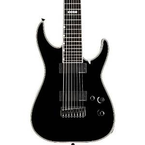 ESP E-II HRF NT-8B 8-String Baritone Black