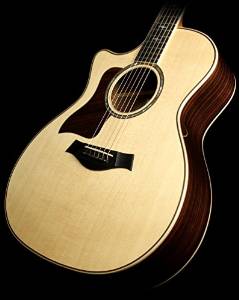 Taylor 814ceLH - Cutaway, Electronics, Natural, Left Hand