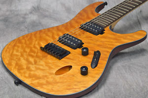 New! Ibanez S621QM-VNF Vintage Natural Flat Free Shipping From Japan