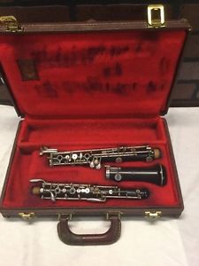 D. Noblet Paris Oboe - wood - LOW Serial number 15 - Leblanc Oboe case (sk#248)