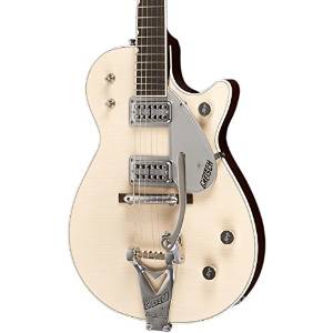 Gretsch Guitars G6128T-TVTAFTB Power Jet Electric Guitar Transparent White (White Blonde)