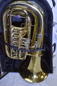 B&S MARKENEURCHEN KLINGENTHAL C TUBA 5VALVE made in Germany +2 MP RARE. 