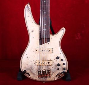 Ibanez SR5BBLTD 5-String Electric Bass Guitar Premium Buckeye Burl Limited SR5