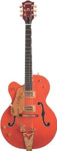 Gretsch G6120 Chet Atkins Left Handed - Orange Stain Left Handed