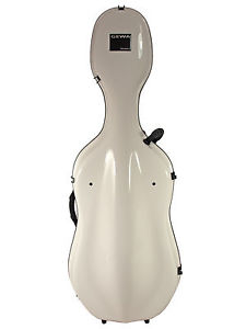 Gewa Cello Koffer Idea Futura 4/4 - Weiss / Rot