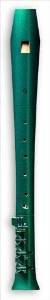 Mollenhauer ELODY Electronic Alto Treble Recorder ASPARAGUS, GREEN SPARKLE