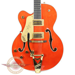 Used Gretsch G6120TLH Players Edition Chet Atkins Nashville Left Handed Guitar