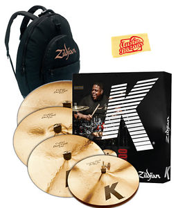 Zildjian K Custom Dark Cymbal Set w/ Cymbal Bag