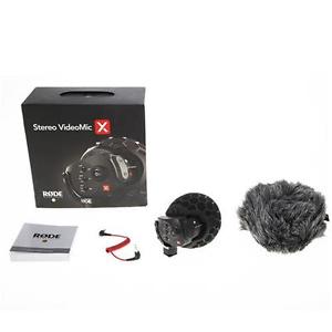Rode Microphones Stereo VideoMic X Broadcast Grade Stereo On-Camera Microphone/