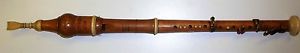 Beautiful antique SIMPSON OXFORD STREET LONDON Boxwood Flageolet flute