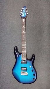 Ernie Ball Music Man John Petrucci JP6 Blue Dawn, Piezo, Perfect Condition, 2007